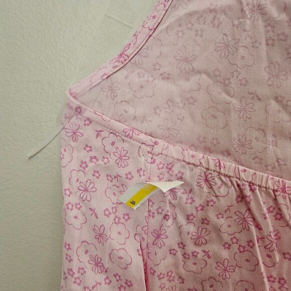 Abound Dress Halter Tie Pink Floral Print Mini Casual Summer Vacation Cute - Picture 9 of 10